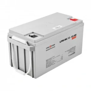 Аккумуляторная батарея LogicPower 12V 65AH (LPM-MG 12 - 65 AH) AGM мультигель, LP3872 UA