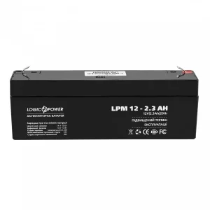 Акумуляторна батарея LogicPower LPM 12V 2.3AH (LPM 12 - 2.3 AH) AGM, LP4132 UA