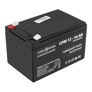 Аккумуляторная батарея LogicPower LPM 12V 14AH (LPM 12 - 14 AH) AGM, LP4161 UA