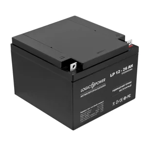 Акумуляторна батарея LogicPower LPM 12V 26AH (LPM 12 - 26 AH) AGM, LP4134 UA