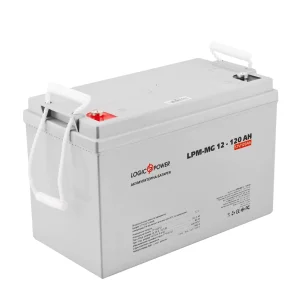 Акумуляторна батарея LogicPower 12V 120AH (LPM-MG 12 - 120 AH) AGM мультигель, LP3876 UA