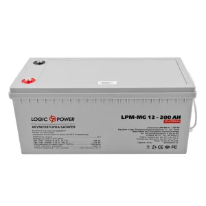 Акумуляторна батарея LogicPower 12V 200AH (LPM-MG 12 - 200 AH) AGM мультигель, LP3875 UA