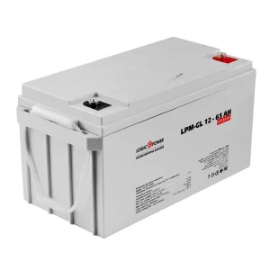 Акумуляторна батарея LogicPower 12V 65AH (LPM-GL 12 - 65 AH) GEL, LP3869 UA