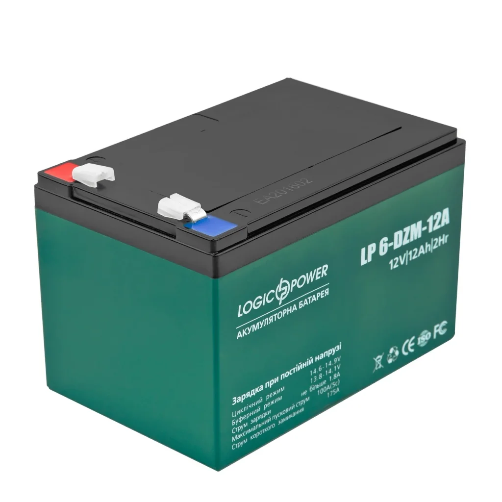 Акумуляторна батарея LogicPower LP 12V 12AH (6-DZM-12) AGM, LP3536 UA