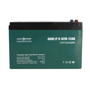 Акумуляторна батарея LogicPower LP 6-DZM-12 AH - под Болт М5 (LP9172) AGM UA