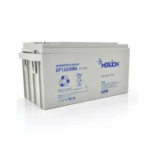 Акумуляторна батарея Merlion 12V 65AH (GP12650M6/09414) AGM UA