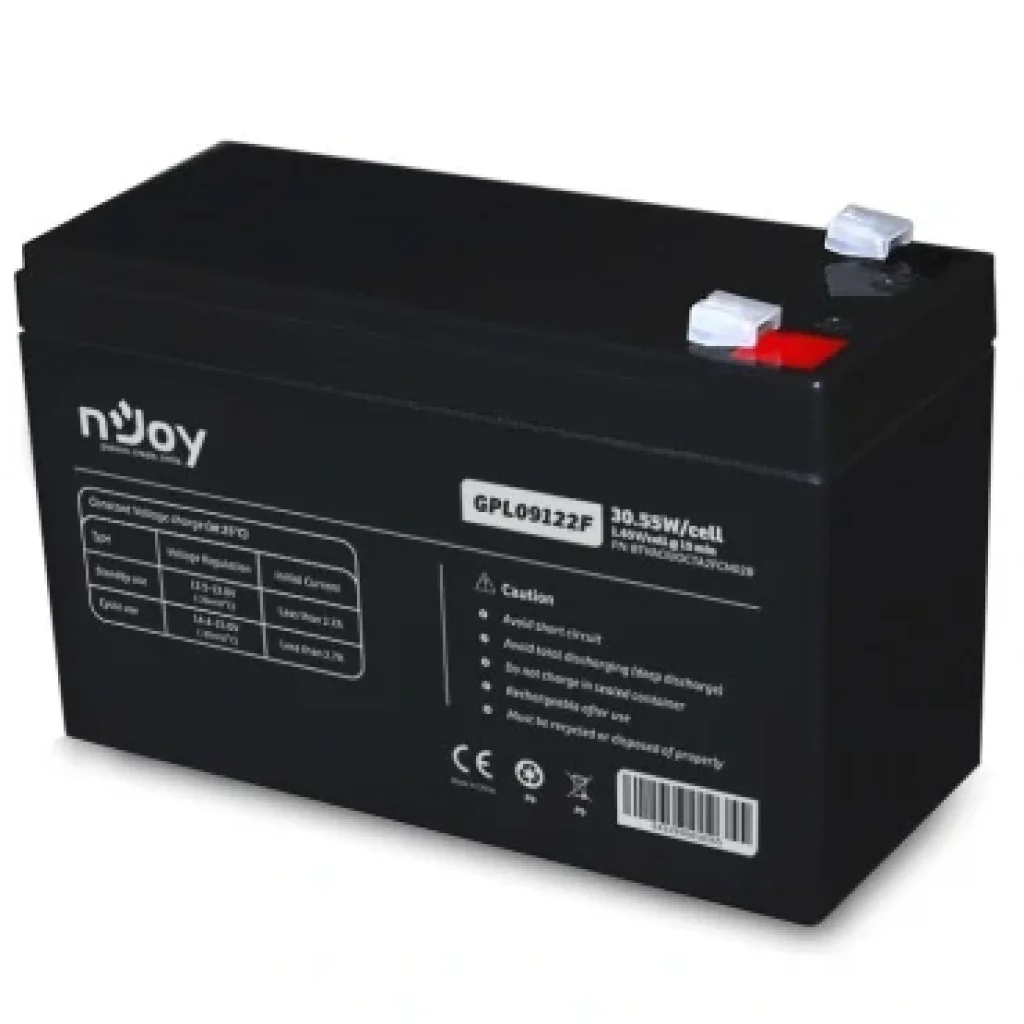 Акумуляторна батарея Njoy GGPL09122F 12V 9AH (BTVACIUOCTA2FCN02B) VRLA UA