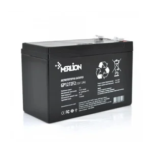 Акумуляторна батарея Merlion 12V 7.2AH (GP1272F2B/06008) AGM UA
