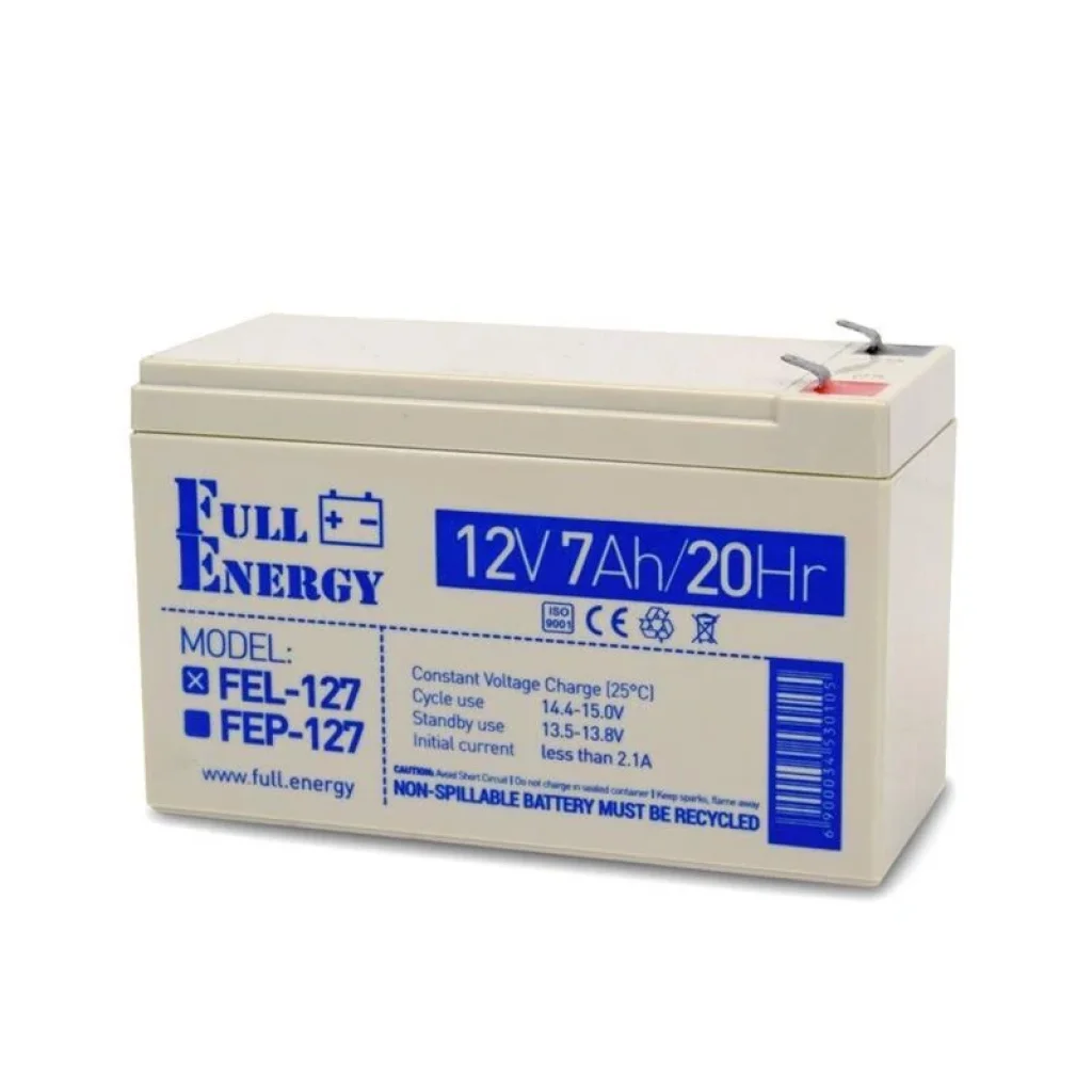 Акумуляторна батарея Full Energy FEL-127 12V 7AH (FEL-127) GEL UA