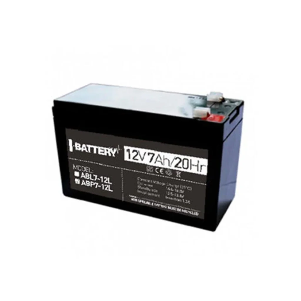 Акумуляторна батарея I-Battery ABP7-12L 12V 7AH (ABP7-12L) AGM UA