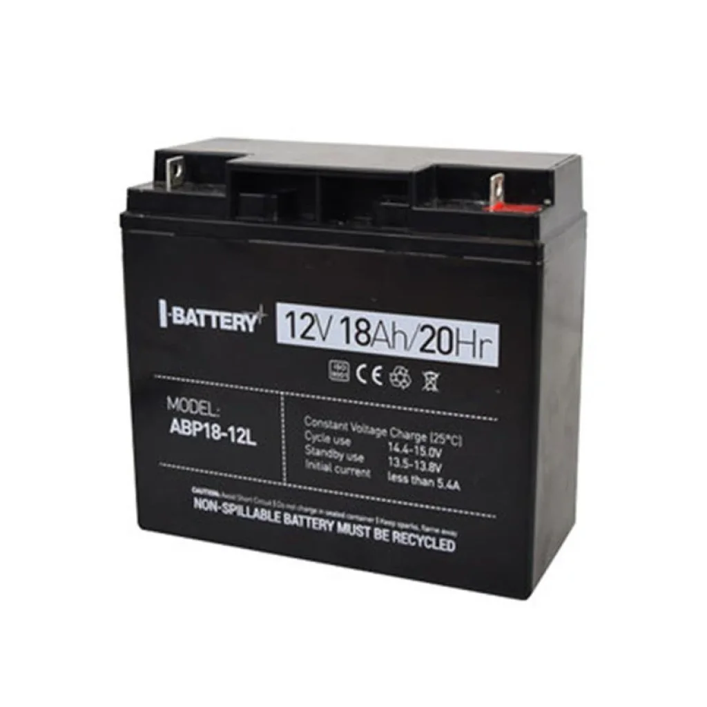 Акумуляторна батарея I-Battery ABP18-12L 12V 18AH (ABP18-12L) AGM UA