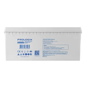Акумуляторна батарея Prologix 12V 200AH (PL12-200GEL) GEL UA