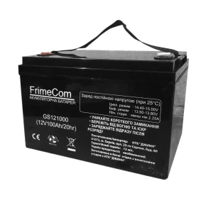 Аккумуляторная батарея FrimeCom 12V 100AH (GS121000) AGM UA