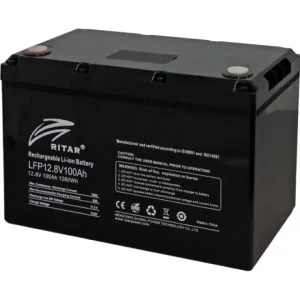 Акумуляторна батарея Ritar 12.8V 100AH (LFP12.8V100AHG24) UA
