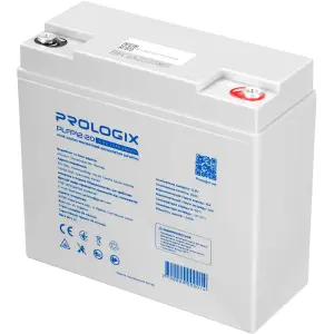 Акумуляторна батарея Prologix 12.8V 20AH 256Wh (PLFP12-20) LiFePO4 UA