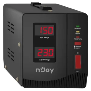 Стабілізатор NJOY Alvis 1000 (AVRL-10001AL-CS01B) AVR, 1 розетка UA