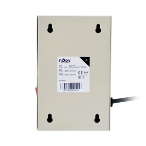 Реле напруги NJOY Royer 16A (AVRL-16A01RY-CS01B) AVR, 1 розетка UA