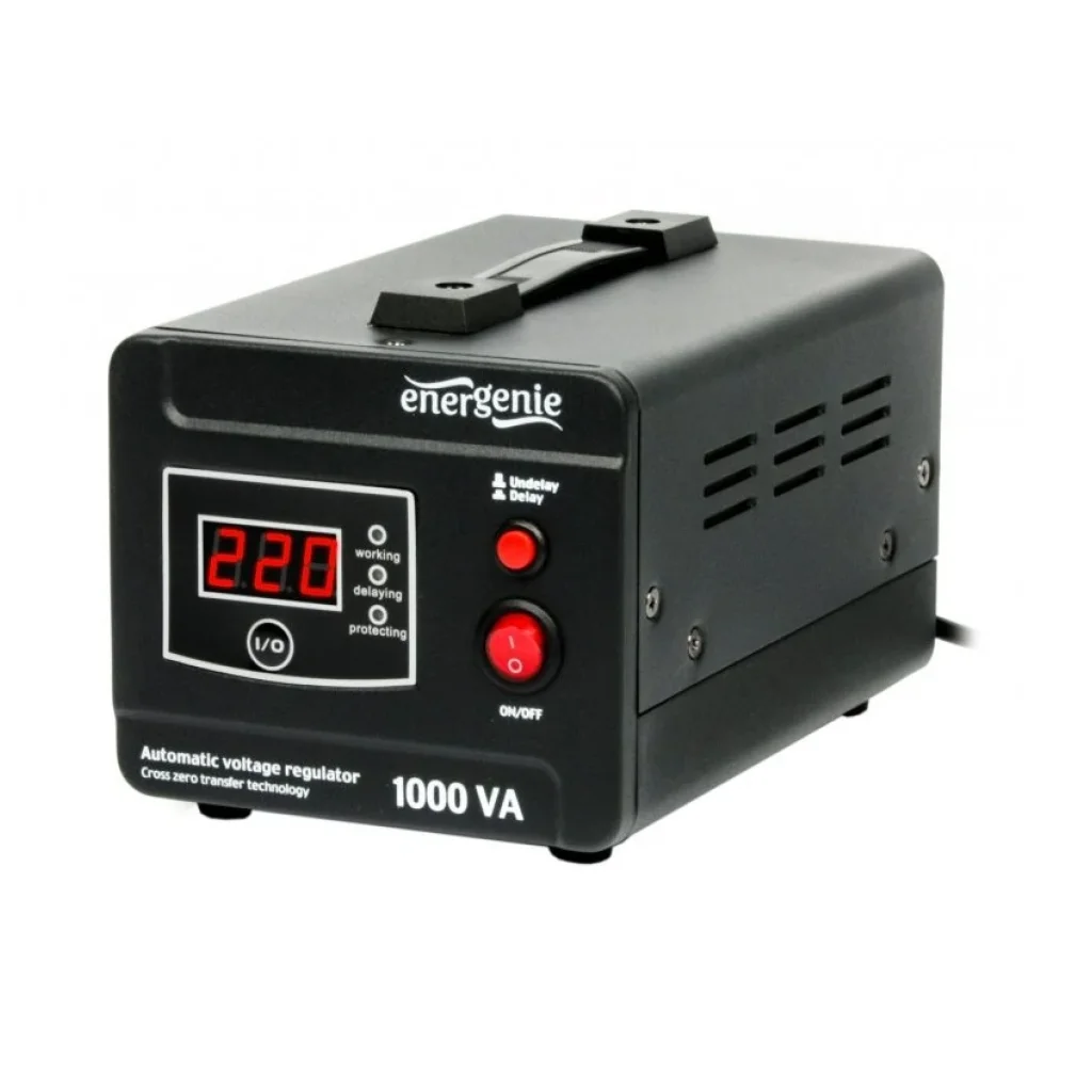 Стабилизатор EnerGenie EG-AVR-D1000-01 1000VA, 1xSchuko UA
