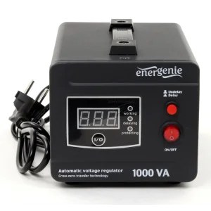 Стабилизатор EnerGenie EG-AVR-D1000-01 1000VA, 1xSchuko UA