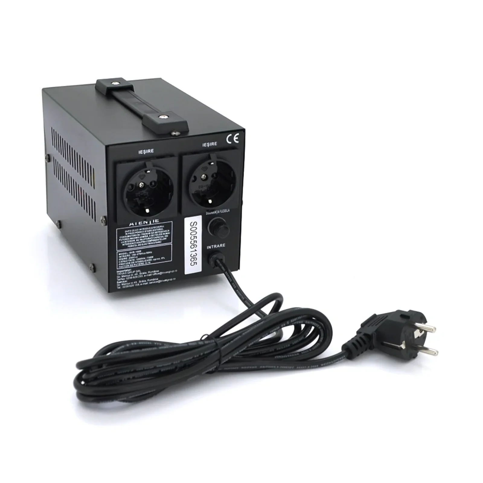 Стабилизатор напряжения Conter SVR-1000VA/750W (CR-SVR-1000/28940) UA