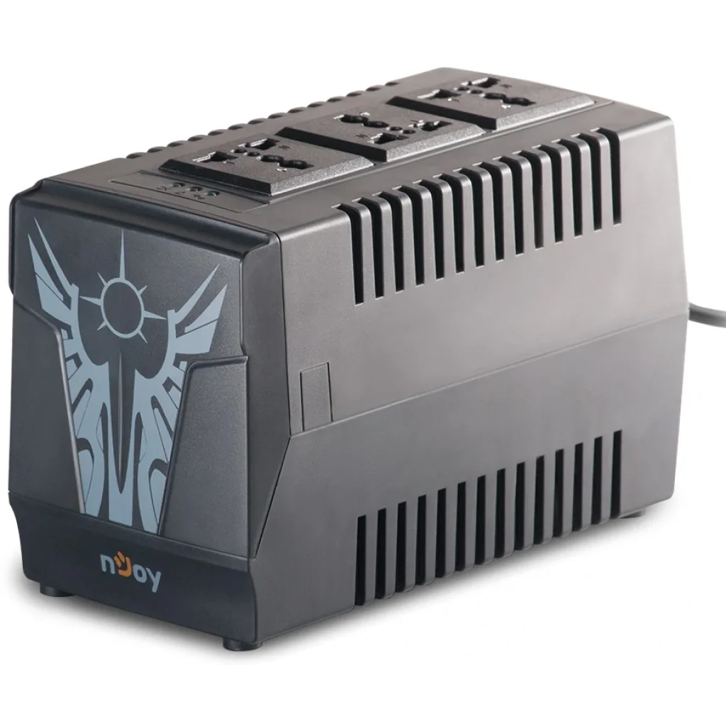 Стабилизатор NJOY Paladin 1000 (PWAV-10003PL-AZ01B) AVR, 3 розетки UA