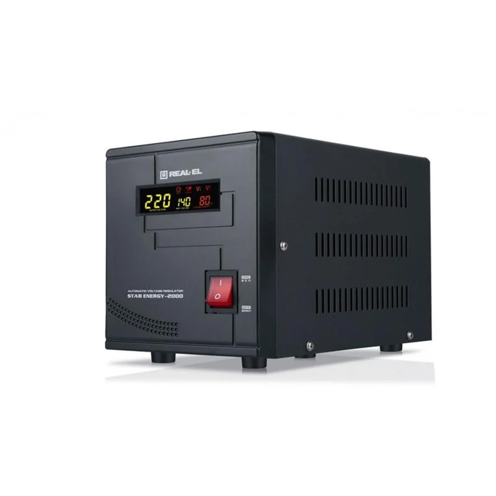 Стабилизатор REAL-EL Stab Energy-2000 Black, EL122400013 UA