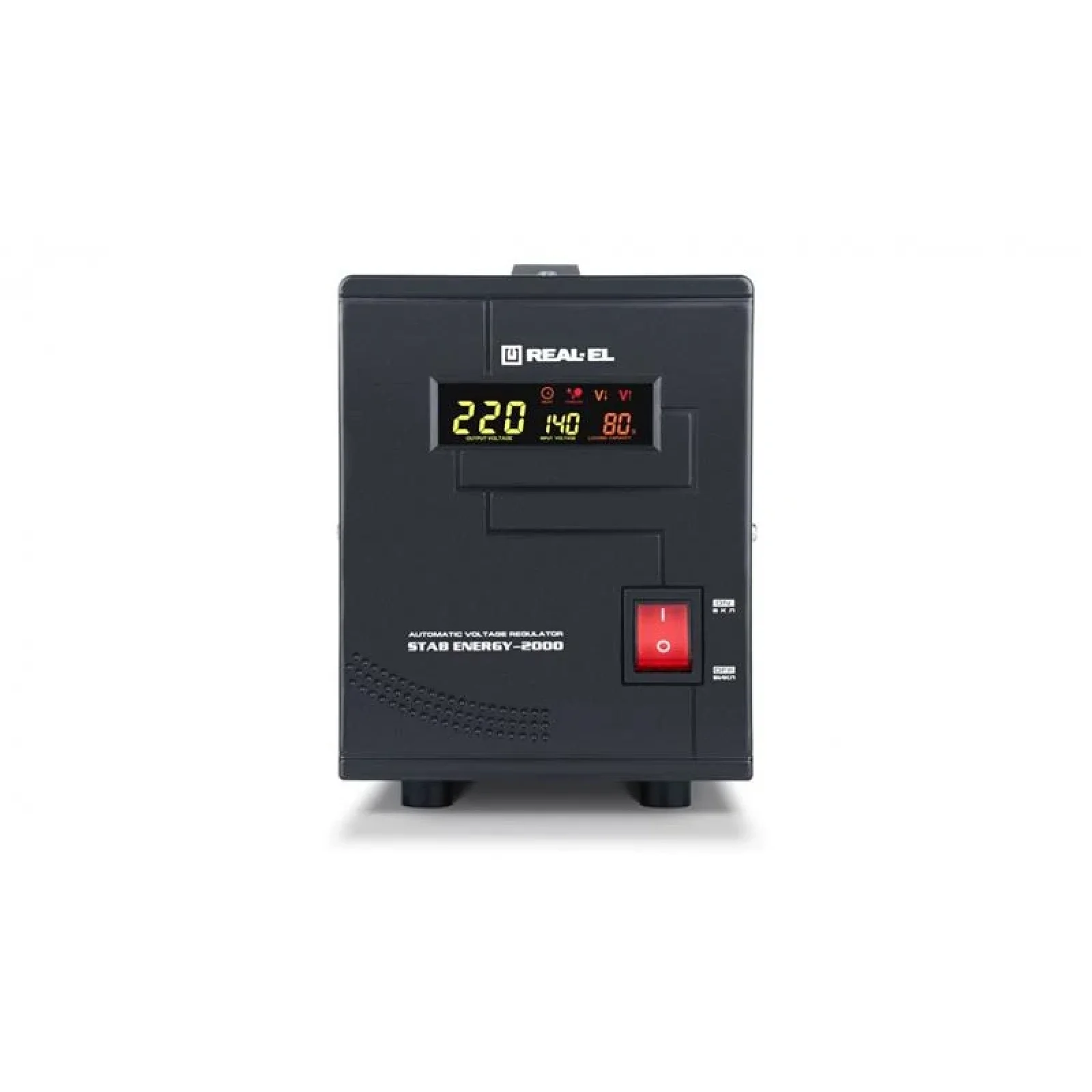 Стабилизатор REAL-EL Stab Energy-2000 Black, EL122400013 UA
