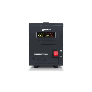 Стабилизатор REAL-EL Stab Energy-2000 Black, EL122400013 UA