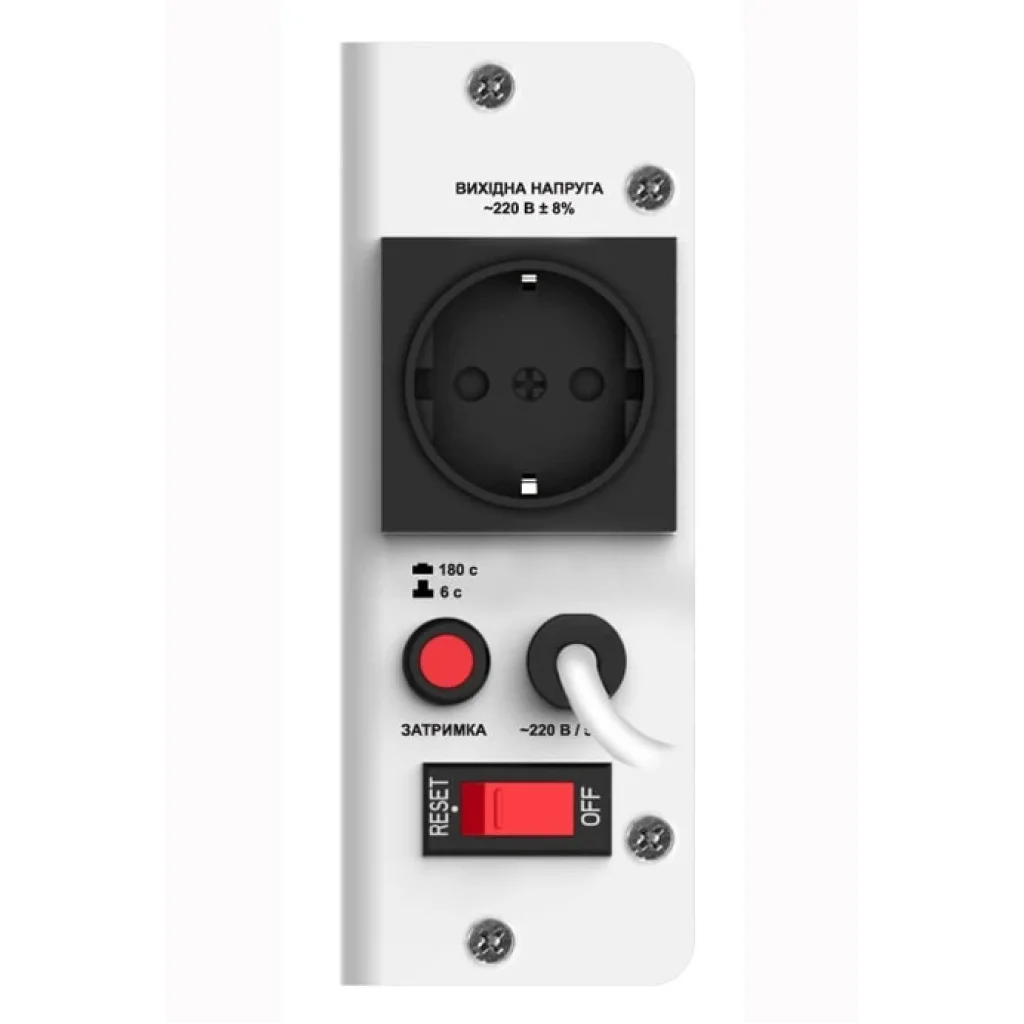 Стабілізатор REAL-EL STAB SLIM-500 White, EL122400006 UA