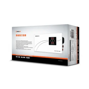 Стабілізатор REAL-EL STAB SLIM-500 White, EL122400006 UA