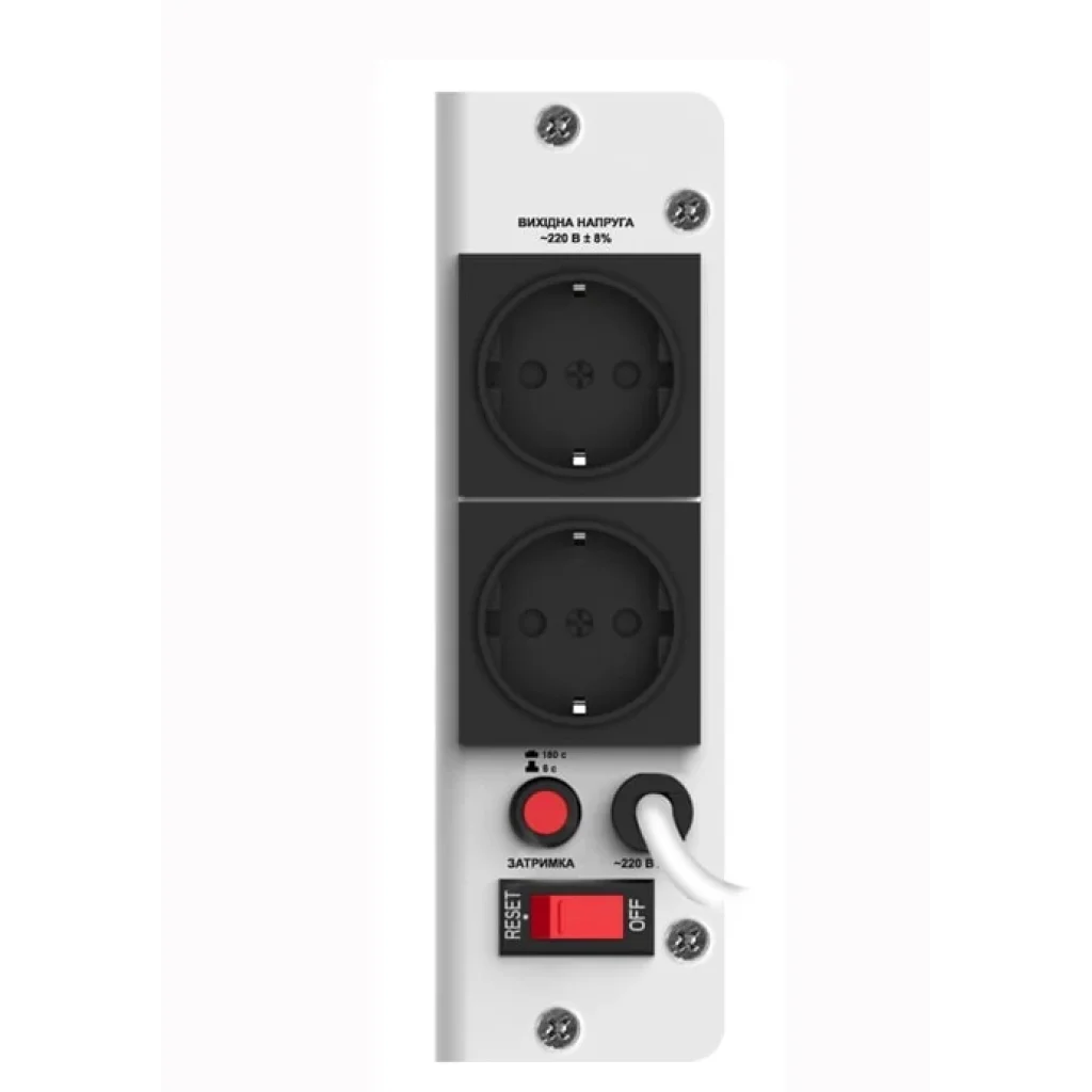 Стабилизатор REAL-EL STAB SLIM-2000 White, EL122400008 UA