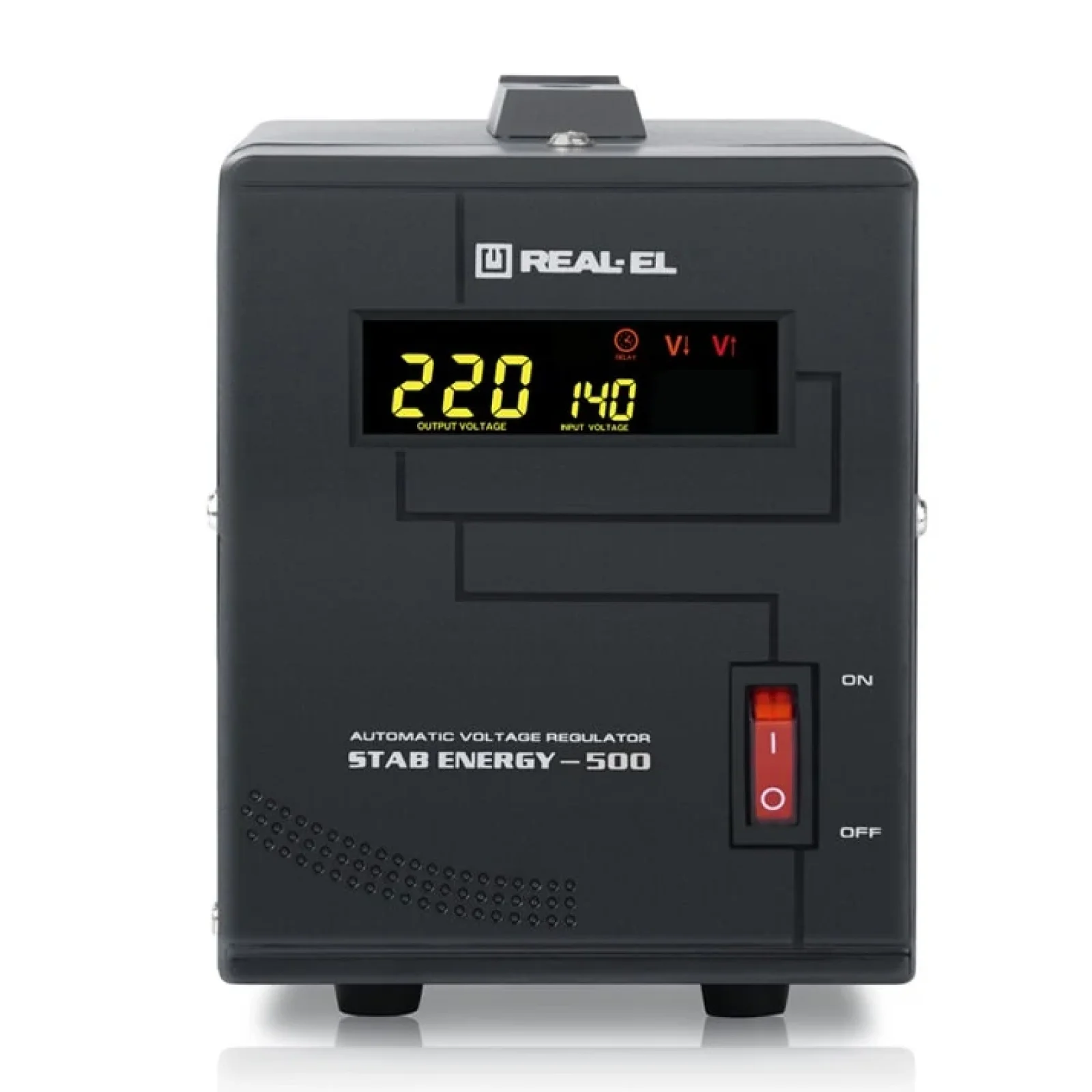 Стабілізатор REAL-EL Stab Energy-500 Black, EL122400011 UA