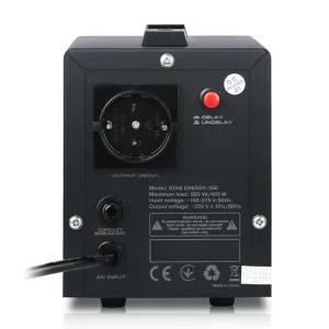 Стабілізатор REAL-EL Stab Energy-500 Black, EL122400011 UA