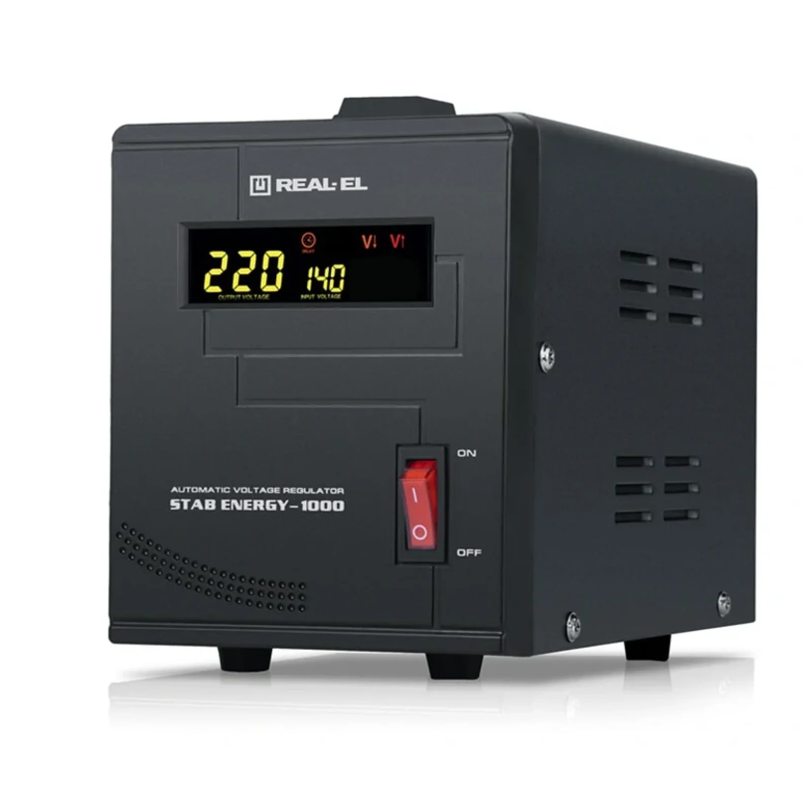 Стабилизатор REAL-EL Stab Energy-1000 Black, EL122400012 UA
