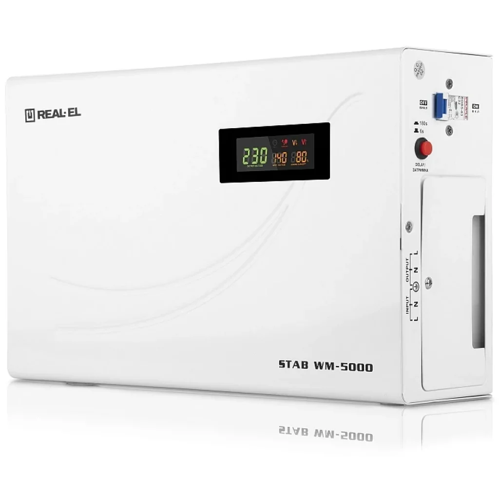 Стабилизатор REAL-EL Stab WM-5000, EL122400014 UA