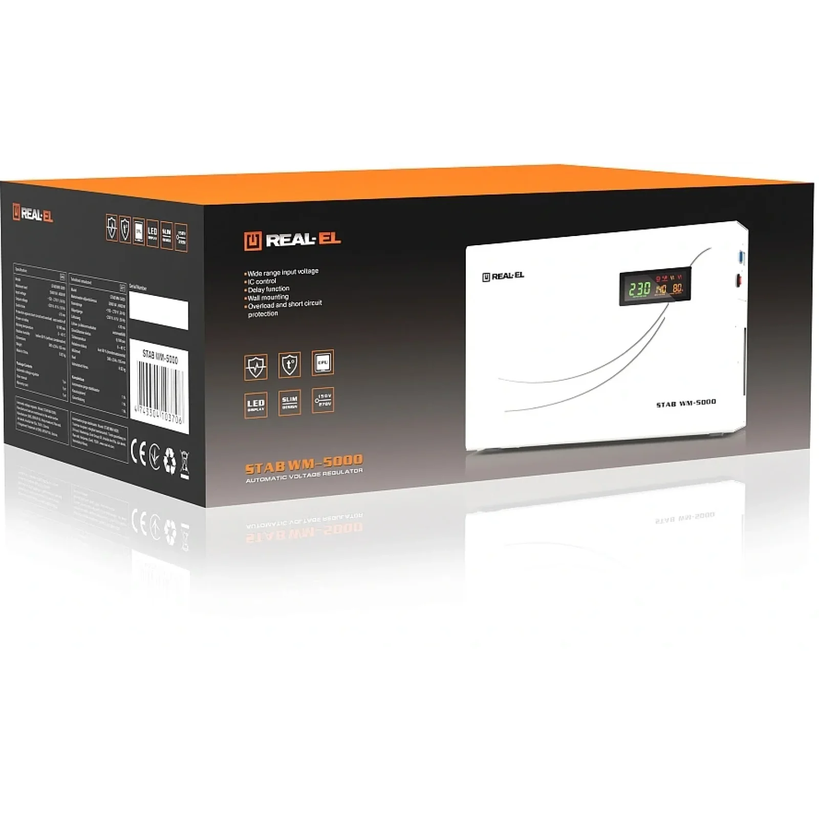 Стабілізатор REAL-EL Stab WM-5000, EL122400014 UA