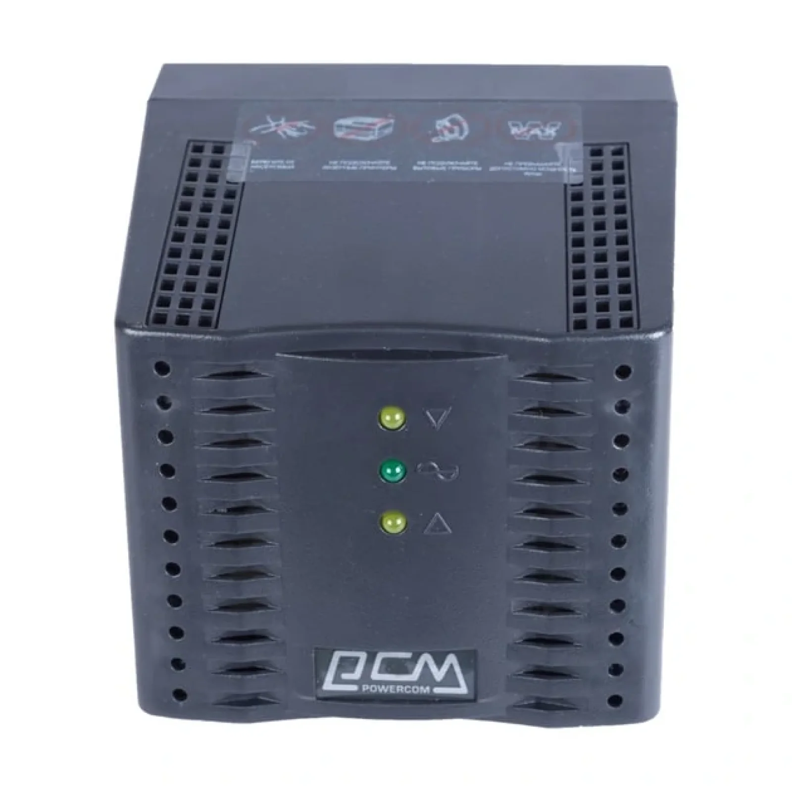 Стабилизатор напряжения Powercom TCA-1200 Black, TCA-1200 BK UA