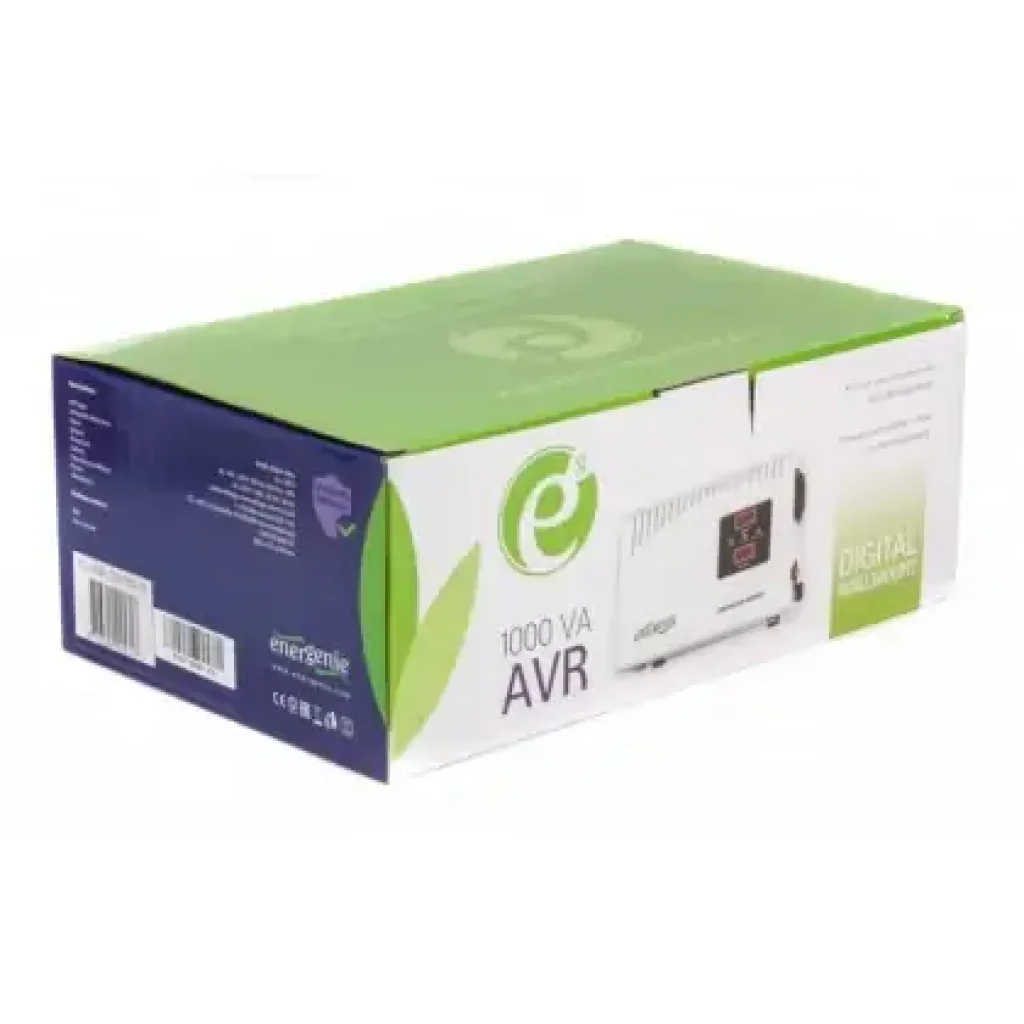 Стабілізатор EnerGenie EG-AVR-DW1000-01 1000VA, 1xSchuko UA
