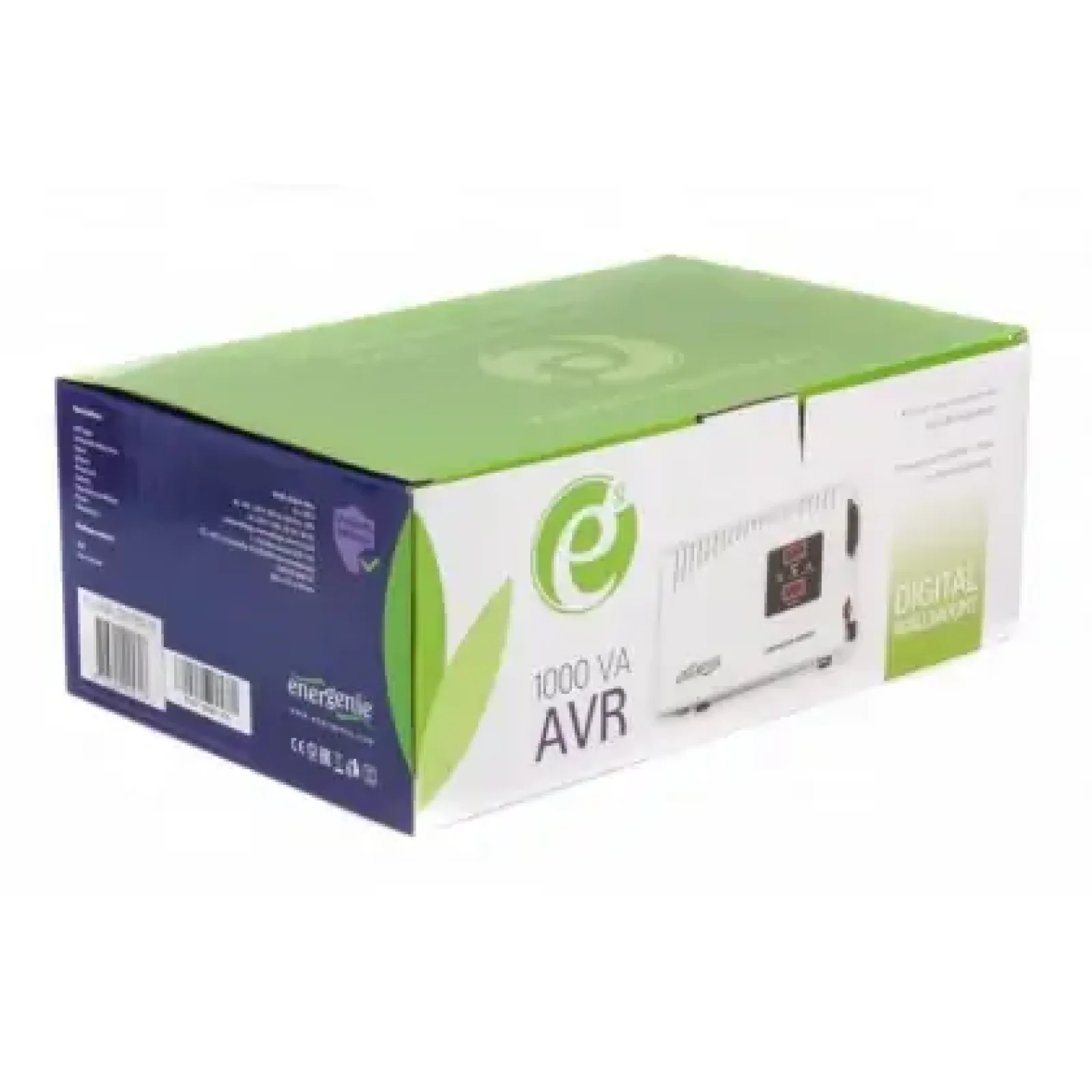 Стабилизатор EnerGenie EG-AVR-DW1000-01 1000VA, 1xSchuko UA