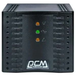 Стабілізатор напруги Powercom TCA-600 black, TCA-600 BK UA