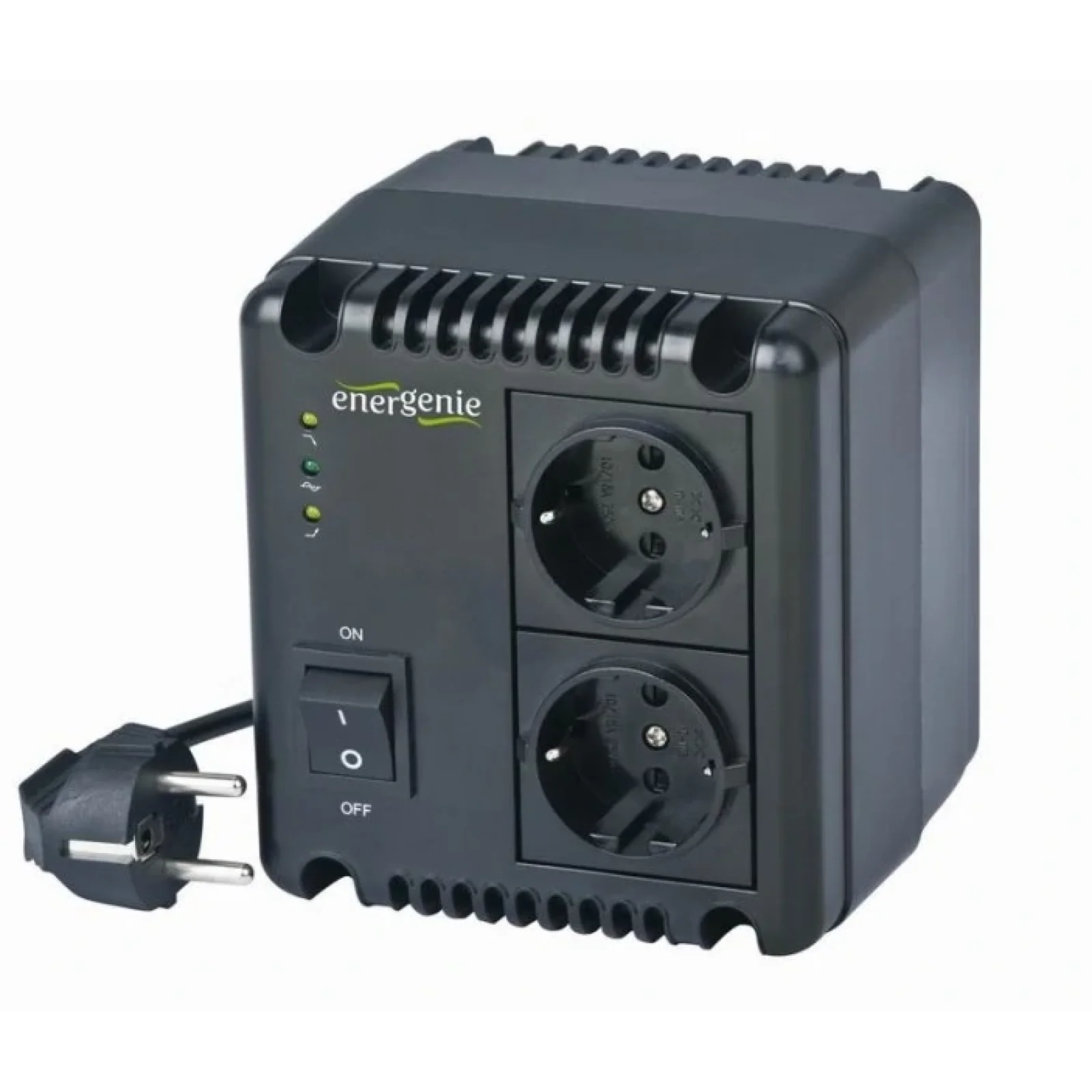 Стабілізатор EnerGenie EG-AVR-1001 1000VA UA