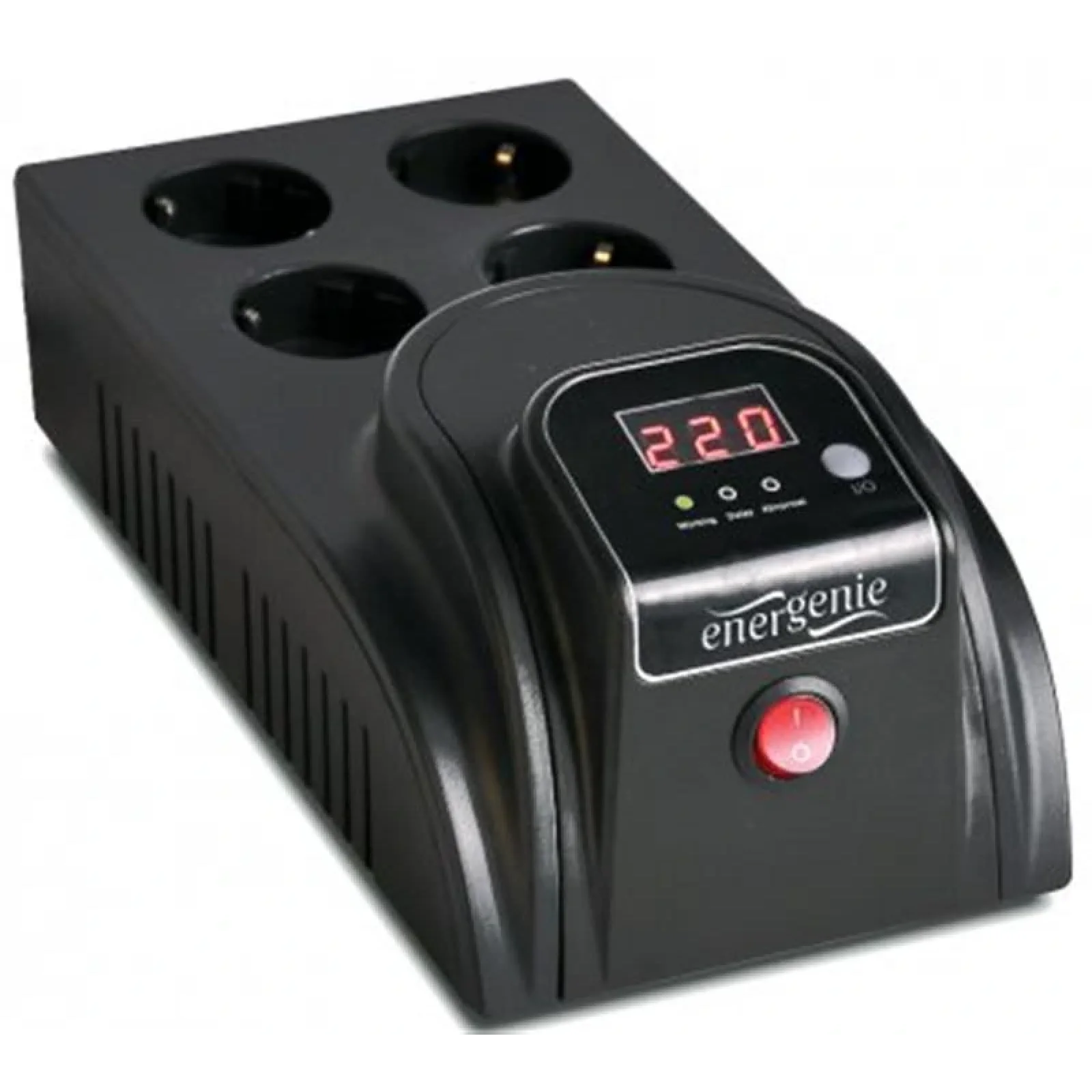 Стабилизатор EnerGenie EG-AVR-E1000-01 1000VA, 4xSchuko UA
