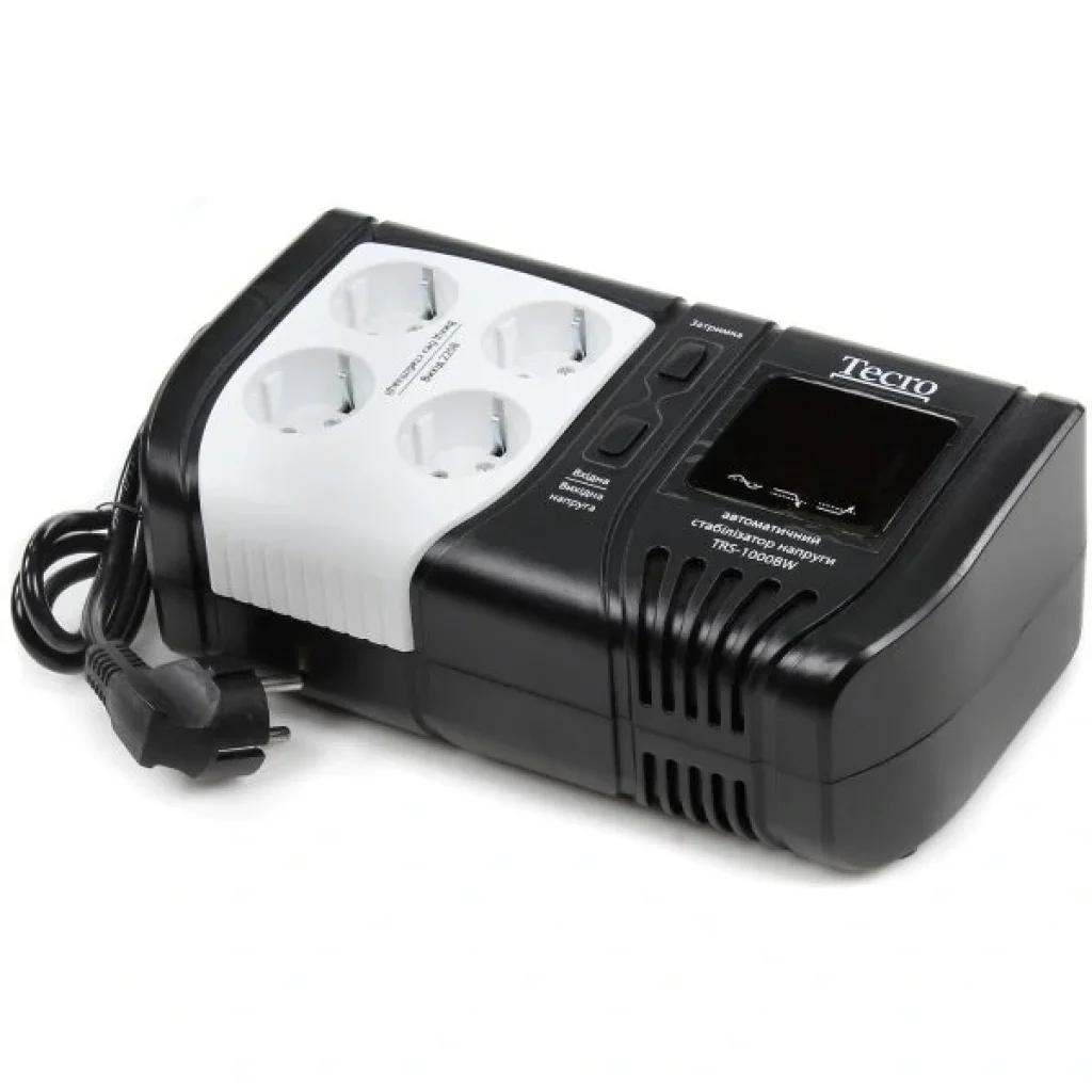 Стабилизатор напряжения Tecro TRS-1000BW UA