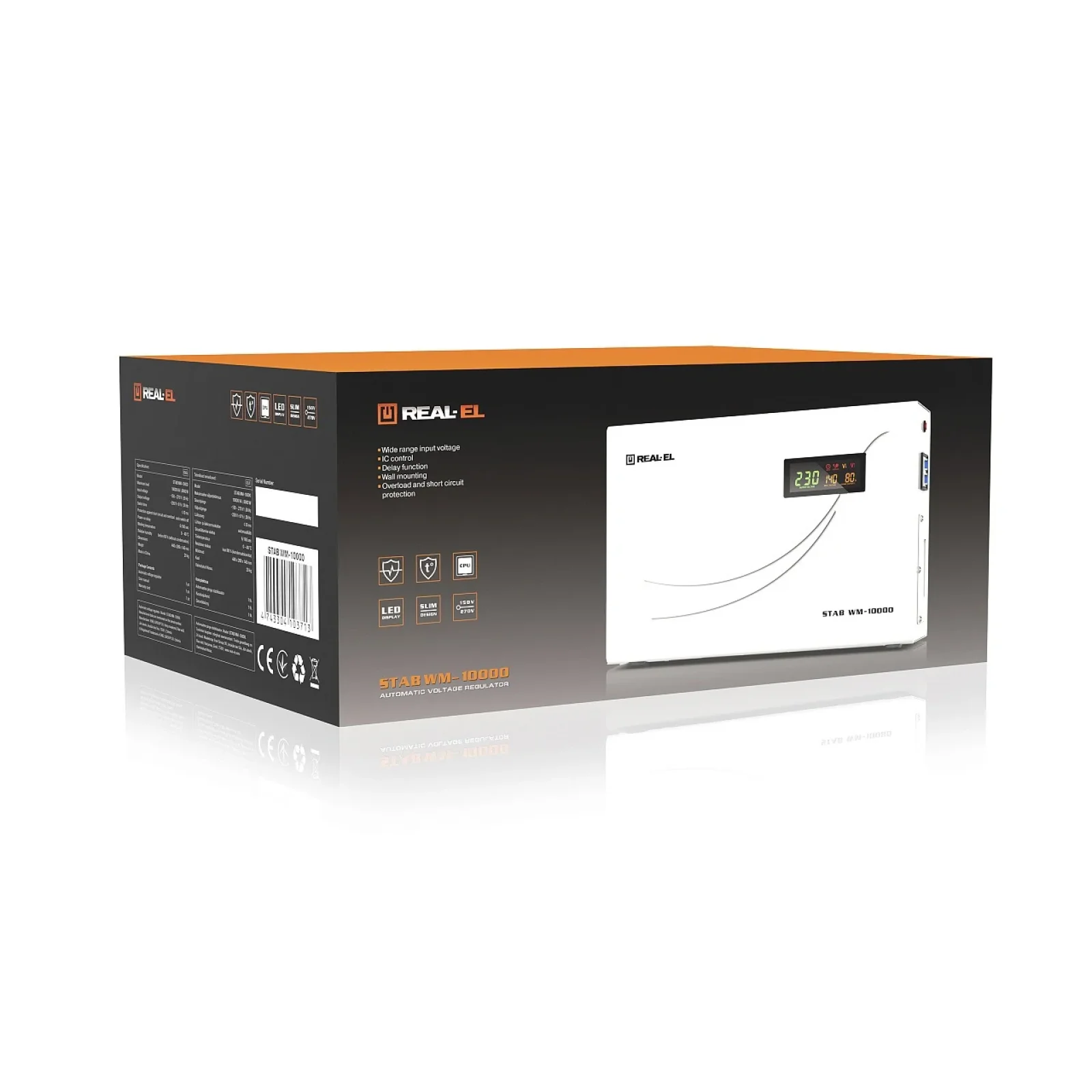 Стабілізатор REAL-EL Stab WM-10000, EL122400015 UA