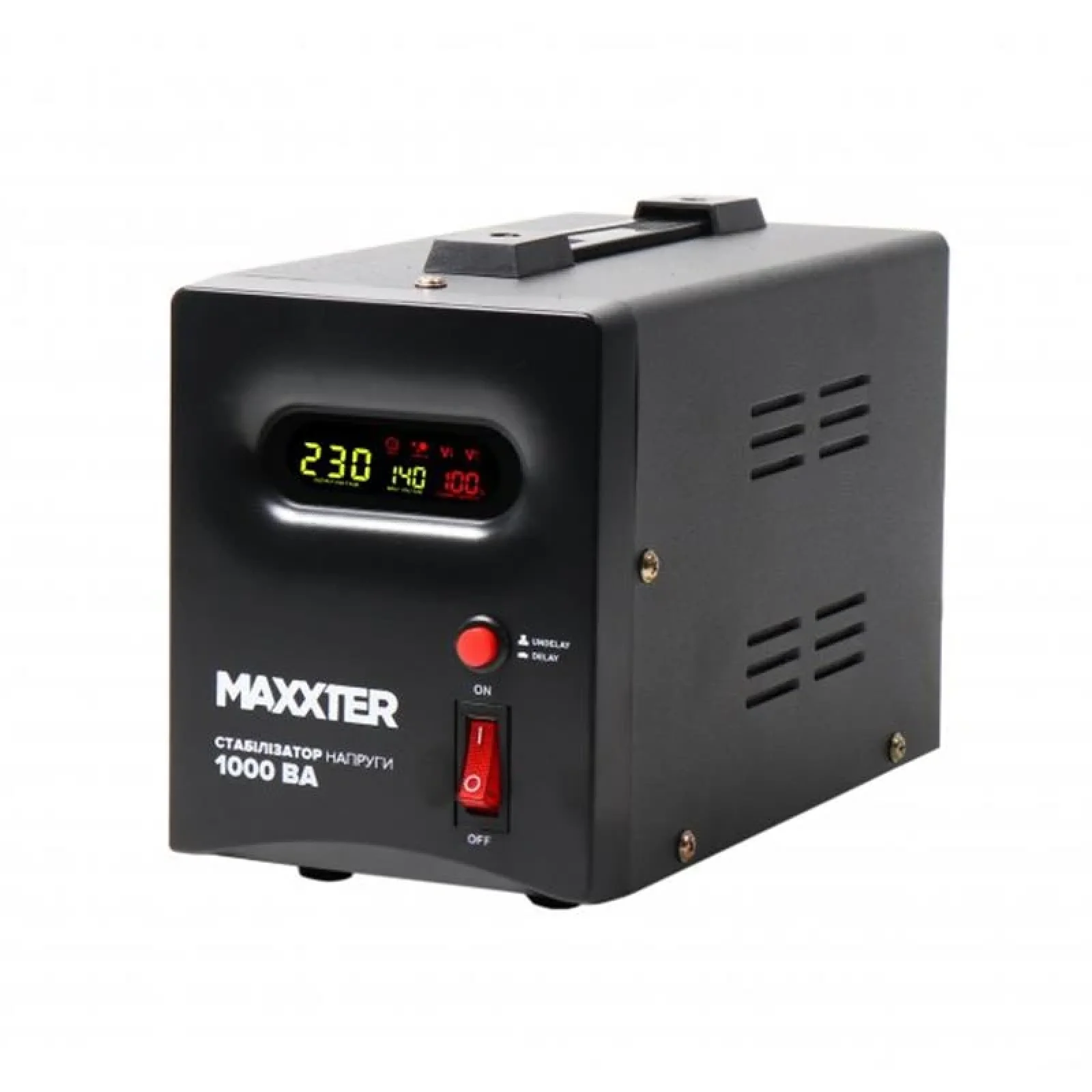 Стабилизатор Maxxter MX-AVR-S1000-01 1000VA UA