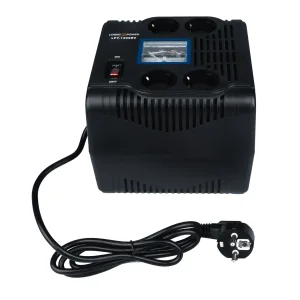 Стабілізатор LogicPower LPT-1000RD, 4 x евро, LCD, LP4435 UA