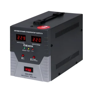 Стабилизатор Gemix GDX-2000, цифровой, 07500005 UA