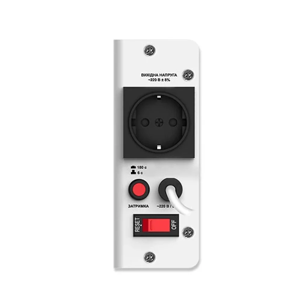 Стабілізатор REAL-EL STAB SLIM-1000 White, EL122400007 UA