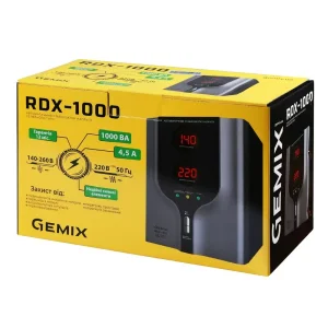 Стабилизатор Gemix RDX-1000 UA