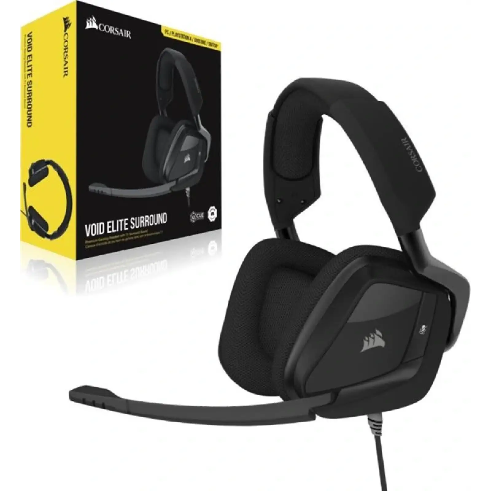 Гарнітура Corsair Gaming Void Elite Surround Carbon (CA-9011205-EU) UA